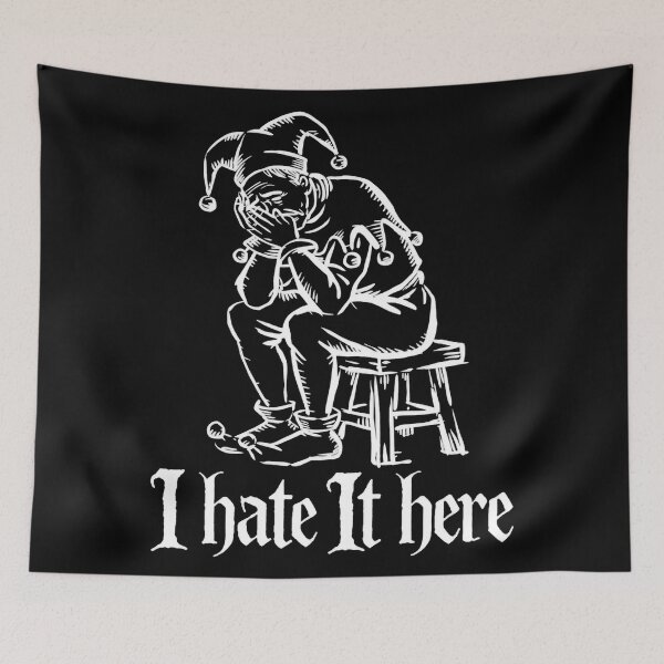 Item preview, Sad Jester Meme designed and sold by SignumShop.