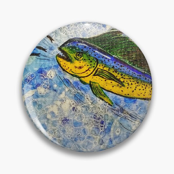 Item preview, Mahi-Mahi Feeding Frenzy  designed and sold by Matt Starr Fine Art .