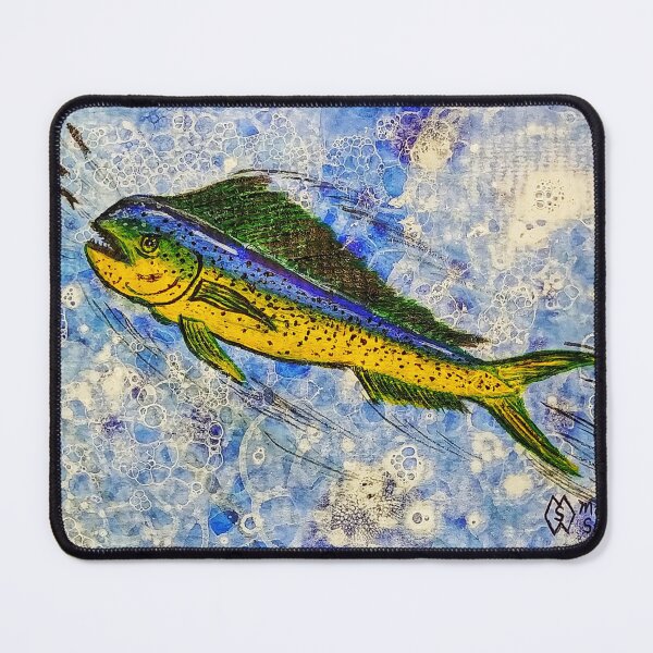 Artikelvorschau, Mahi-Mahi-Fressrausch entworfen und verkauft von Matt Starr Fine Art .