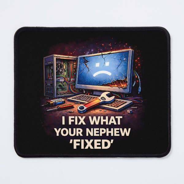 Item preview, I fix what your nephew fixed designed and sold by Plot Twist Outfitters.