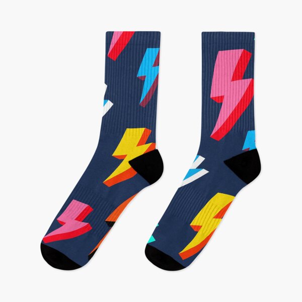 Item preview, Rainbow Lightning Bolts designed and sold by OneThreeSix.