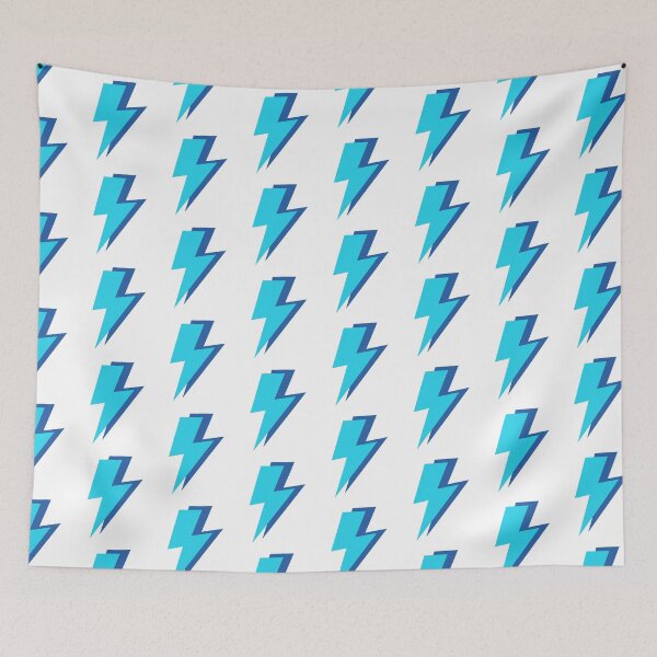 Item preview, Blue Lightning Bolts  designed and sold by OneThreeSix.