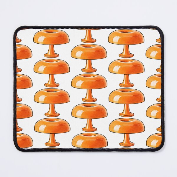 Item preview, Orange Classic 60s 70s lamp Artemide Drawing Sketch designed and sold by Rosadraws.