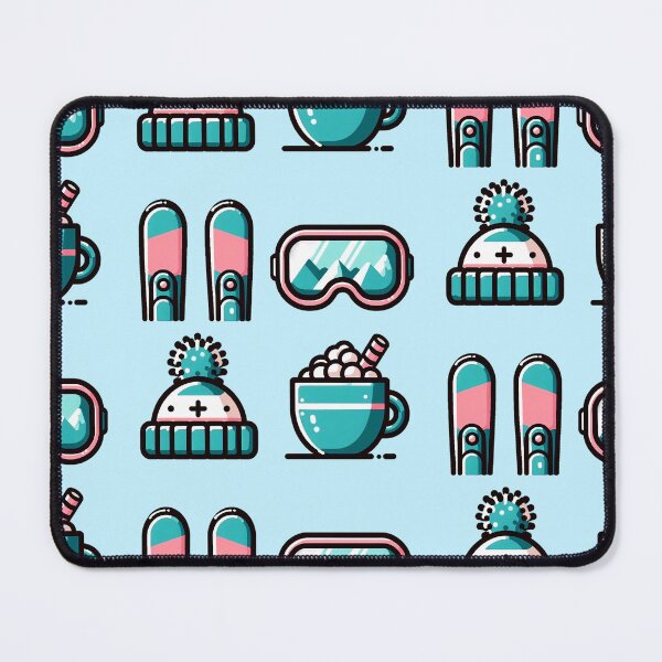Item preview, Ski Girl Essentials - Goggles and Hot Cocoa designed and sold by GREENZ0NE.