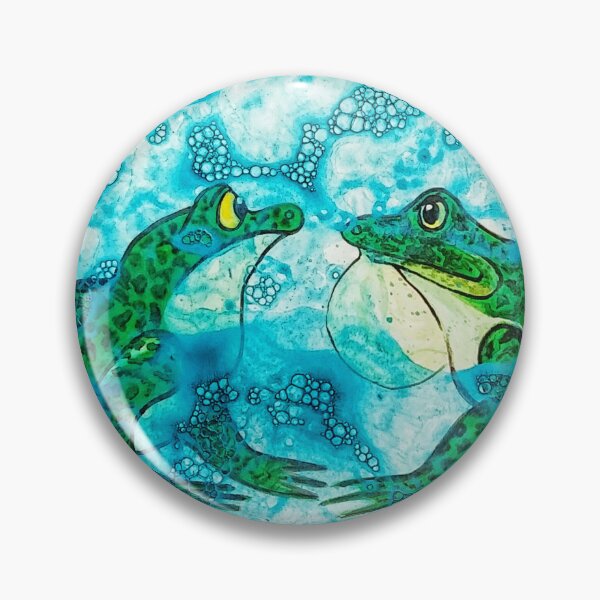 Item preview, Frogs Face Off  designed and sold by Matt Starr Fine Art .