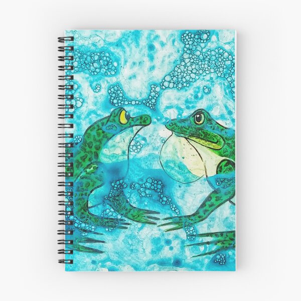 Artikelvorschau, Frosch-Wettkampf entworfen und verkauft von Matt Starr Fine Art .