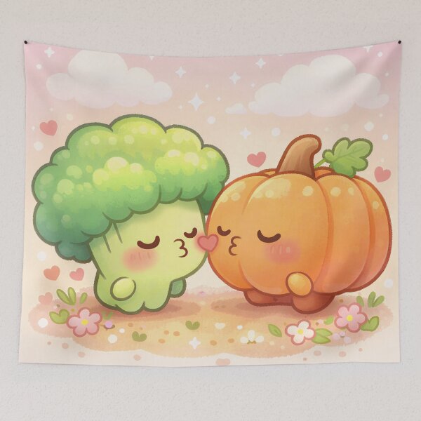 Item preview, Vegetables love designed and sold by kiradax17.