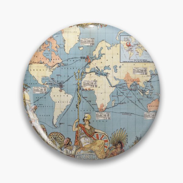 Item preview, Extent of the British Empire in 1886 designed and sold by colourfind.