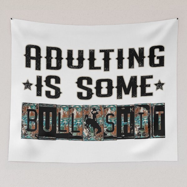 Item preview, Adulting Is Some Bullshit designed and sold by FoggyBogs.
