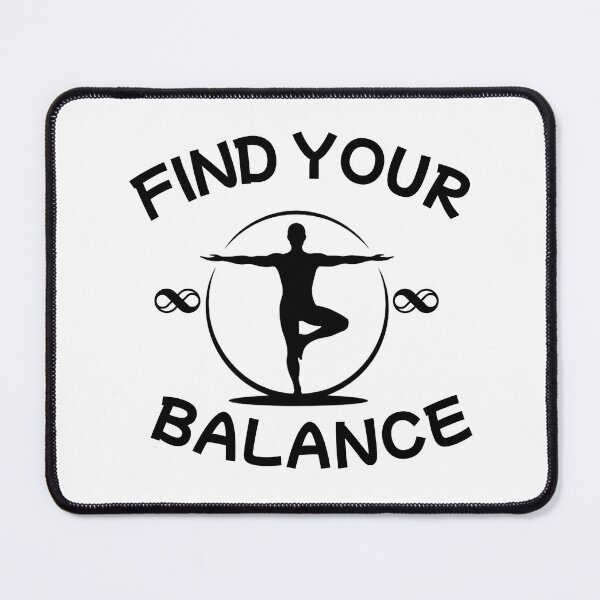 Item preview, Find Your Balance | Mindfulness Lifestyle T-Shirt designed and sold by RALYSHOP.