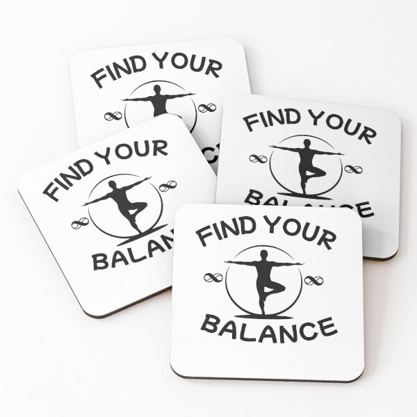 Item preview, Find Your Balance | Mindfulness Lifestyle T-Shirt designed and sold by RALYSHOP.