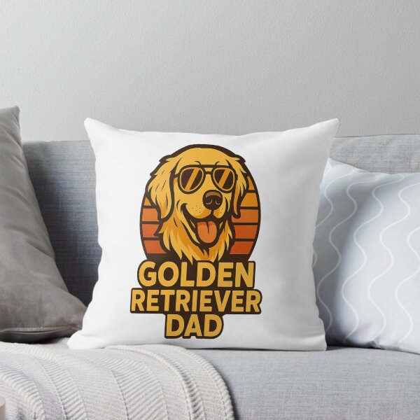 Item preview, Golden Retriever Dad Shirt – Retro Sunglasses Vintage Dog Dad Gift designed and sold by PawPrintCustom.