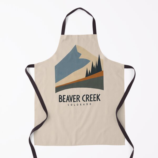 Item preview, Beaver Creek Colorado – Retro Mountain Landscape Illustration designed and sold by tokyojeff.