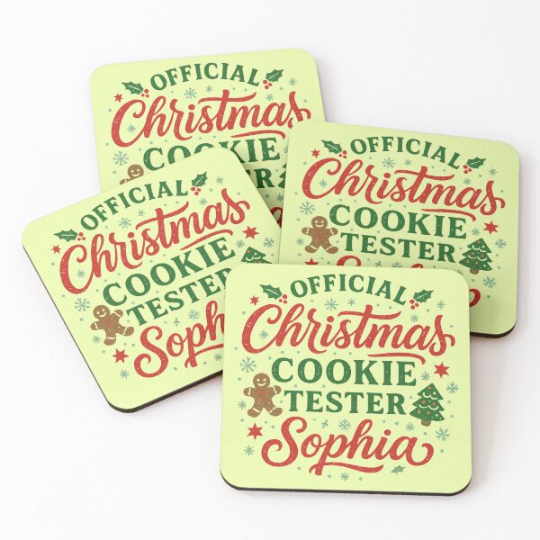 Item preview, Christmas Gift for Sophia – Official Cookie Tester designed and sold by Meandmyshop.