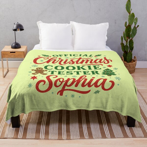 Item preview, Christmas Gift for Sophia – Official Cookie Tester designed and sold by Meandmyshop.