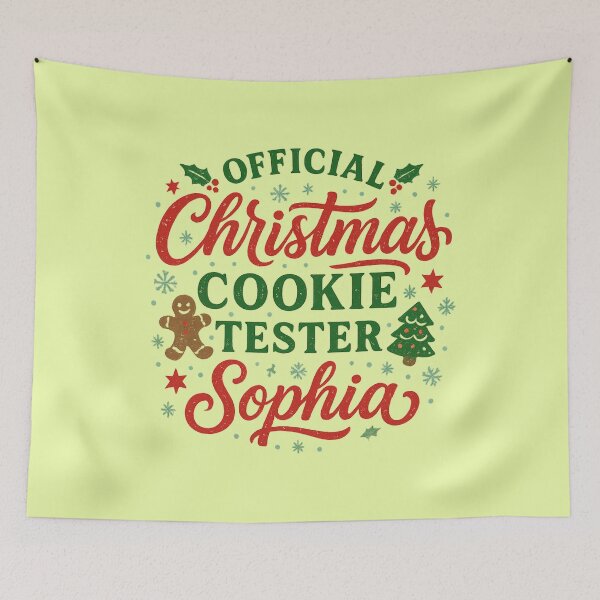 Item preview, Christmas Gift for Sophia – Official Cookie Tester designed and sold by Meandmyshop.