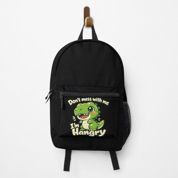 Item preview, Cute Hangry Dinosaur Cartoon designed and sold by SidTastic .