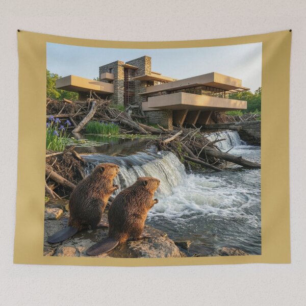 Item preview, Beavers Create Magnificent Dam designed and sold by Tridentulus.