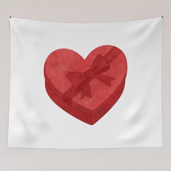 Item preview, Heart Gift Box Bow - Valentine’s Love designed and sold by Hydravisions.