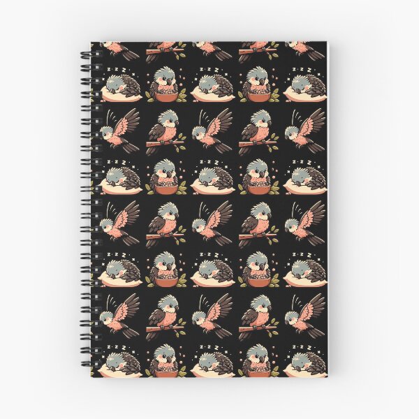 Item preview, Cute Galah Cockatoo – Pink and Grey Parrot Set designed and sold by GREENZ0NE.