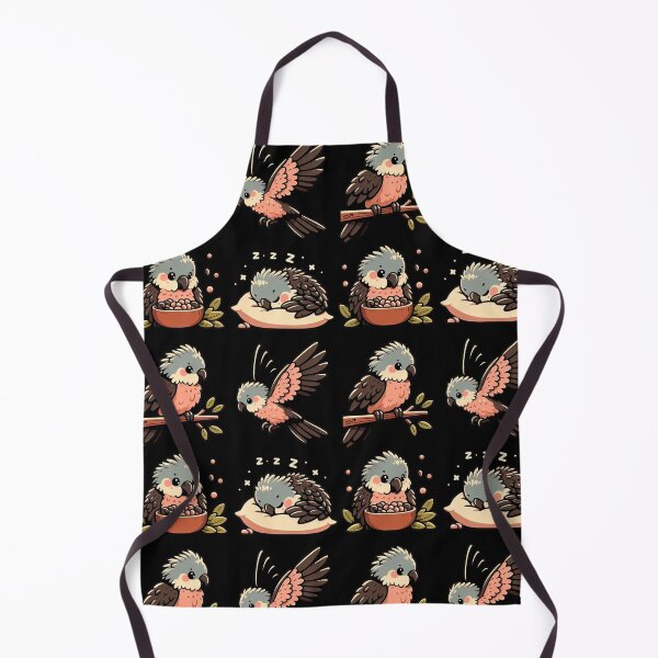 Item preview, Cute Galah Cockatoo – Pink and Grey Parrot Set designed and sold by GREENZ0NE.