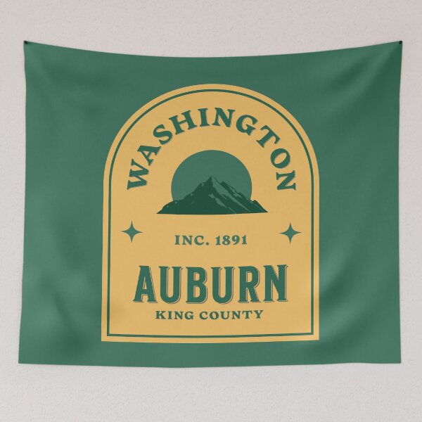 Item preview, Auburn WA Badge Pacific Northwest Pride designed and sold by American Travels.