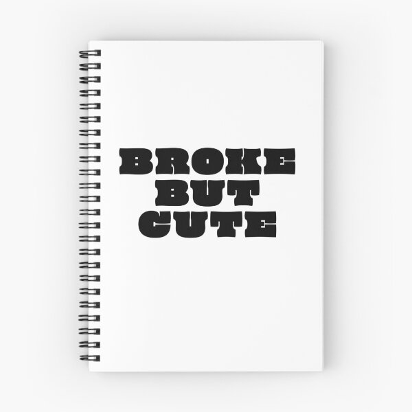 Item preview, Broke but Cute 9 / black designed and sold by BYaleksSKROK.