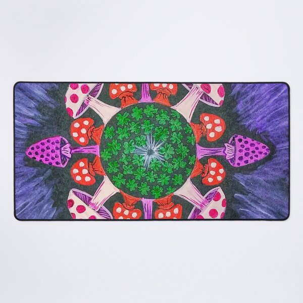 Item preview, Lucky Mushroom Mandala designed and sold by Matt Starr Fine Art .