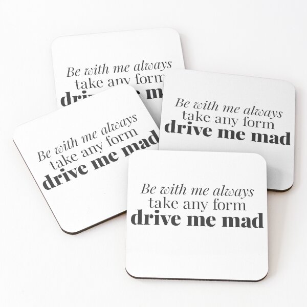 Item preview, Wuthering Heights Quote - Be With Me Always Drive Me Mad - Valentine designed and sold by gringoods.