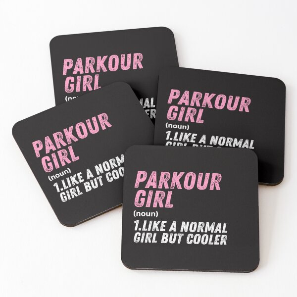 Item preview, Parkour Girl Like A Normal Girl But Cooler designed and sold by WeirdlyRare.