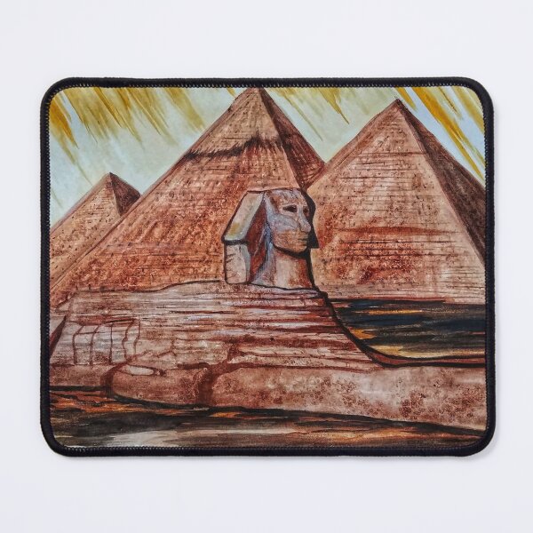 Item preview, The Great Sphinx and Pyramids designed and sold by Matt Starr Fine Art .
