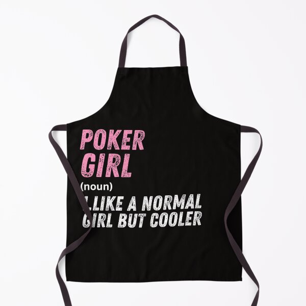 Item preview, Poker Girl Like A Normal Girl But Cooler designed and sold by WeirdlyRare.