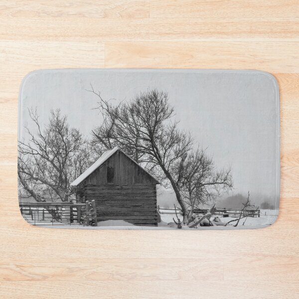 Item preview, An old barn in winter designed and sold by Josef Pittner.