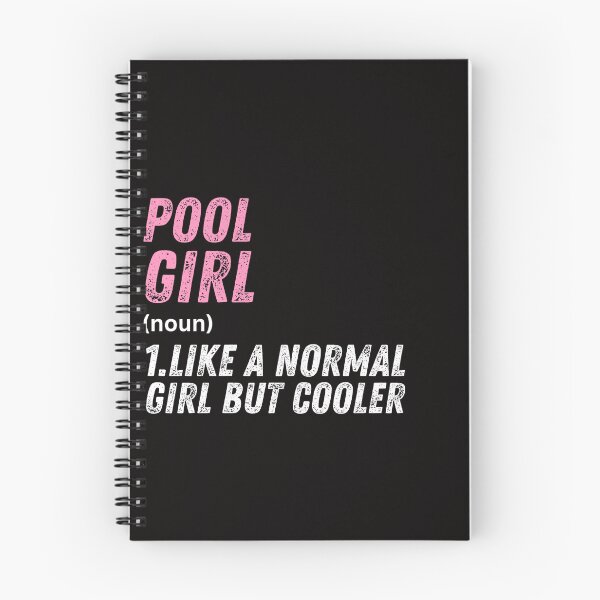 Item preview, pool Girl Like A Normal Girl But Cooler designed and sold by WeirdlyRare.