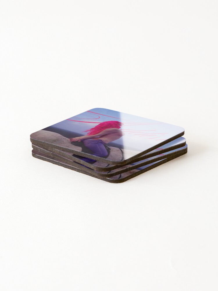 Thumbnail 4 of 5, Coasters (Set of 4), Addison Rae designed and sold by edled.