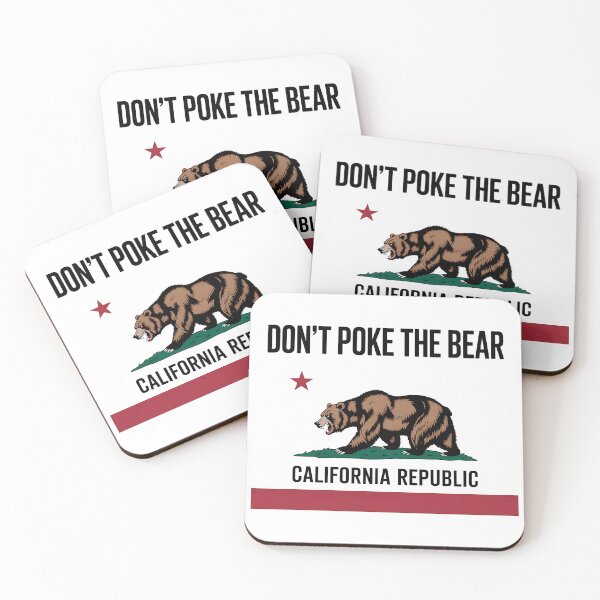 Item preview, Don't Poke the Bear - California Pride Protest designed and sold by ZBIFBOUETLA.