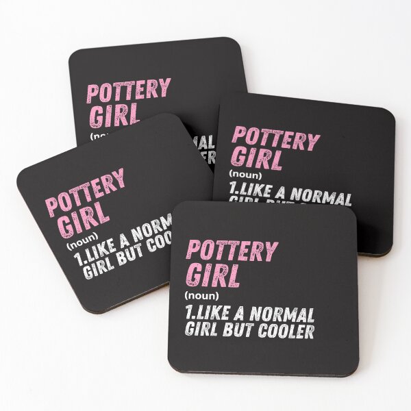 Item preview, Pottery Girl Like A Normal Girl But Cooler designed and sold by WeirdlyRare.