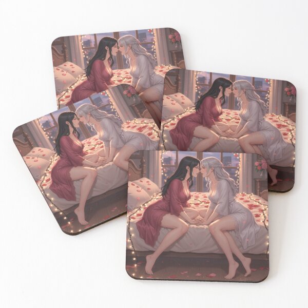 Item preview, Heartbeat Distance Valentine's Day Yuri designed and sold by GerwantSHOP.