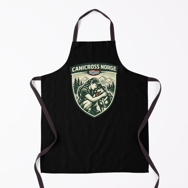 Item preview, Canicross Norge Dog Running Emblem Design designed and sold by Meandmyshop.