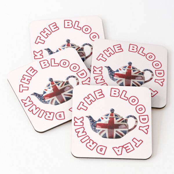 Item preview, Drink The Bloody Tea - Teapot designed and sold by ClanRaeDesign.