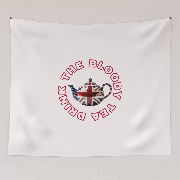 Item preview, Drink The Bloody Tea - Teapot designed and sold by ClanRaeDesign.