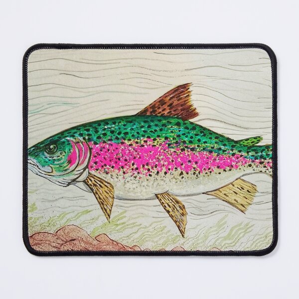 Item preview, Rainbow Trout in the Stream  designed and sold by Matt Starr Fine Art .