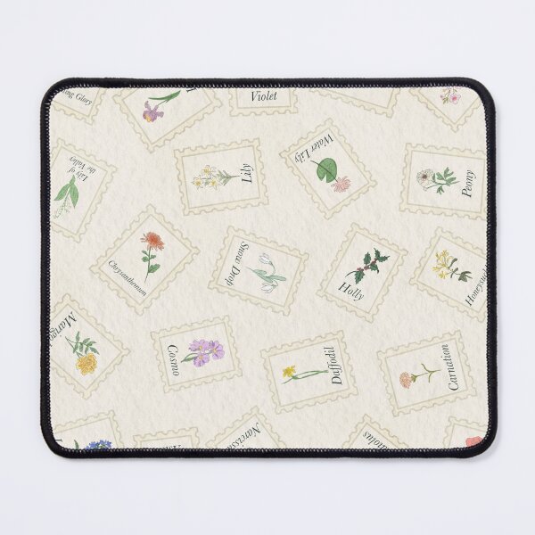 Item preview, Birth Flower Stamps designed and sold by Off-The-Wahl Charms & Co..