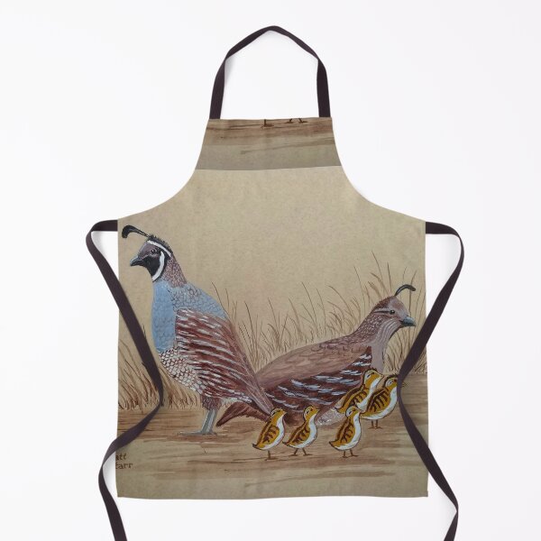 Item preview, California Quail with chicks designed and sold by Matt Starr Fine Art .