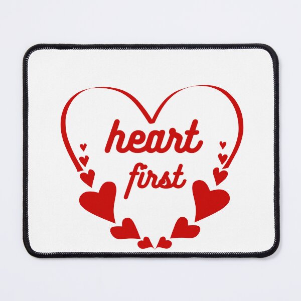 Item preview, HEART FIRST: Minimal Emotional Mindset T-Shirt and love designed and sold by RALYSHOP.