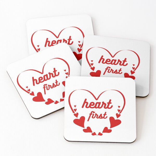 Item preview, HEART FIRST: Minimal Emotional Mindset T-Shirt and love designed and sold by RALYSHOP.