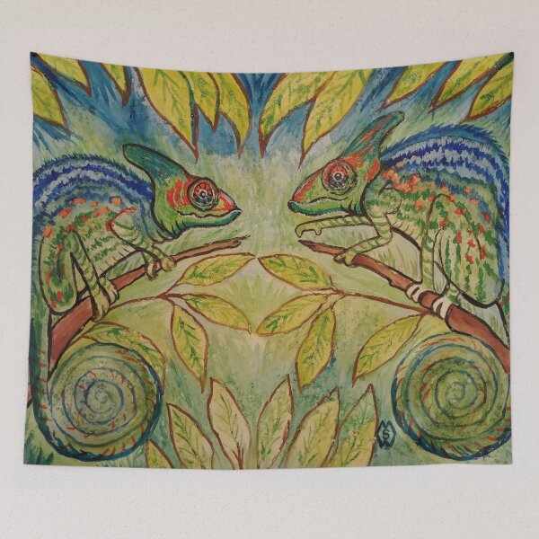 Item preview, Chameleon Encounter  designed and sold by Matt Starr Fine Art .