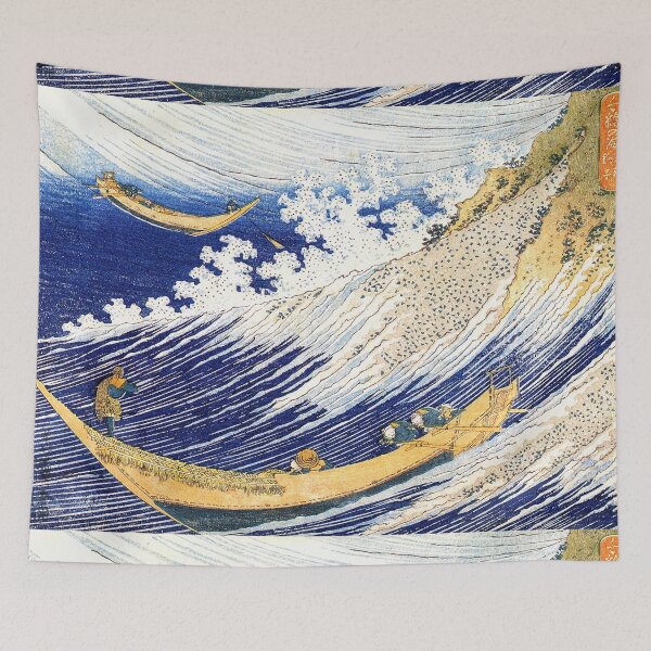 Item preview, HD. Ocean waves, by Katsushika Hokusai . HIGH DEFINITION designed and sold by MINDTHECHERRY.