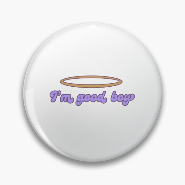 Item preview, I'm good boy - K-pop quote designed and sold by Hallyu Bubble.