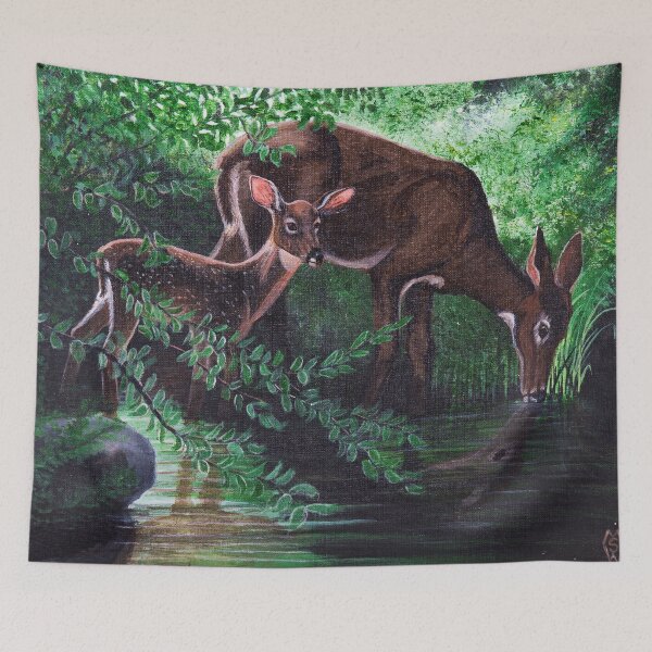 Item preview, Peacefulness at the Stream  designed and sold by Matt Starr Fine Art .